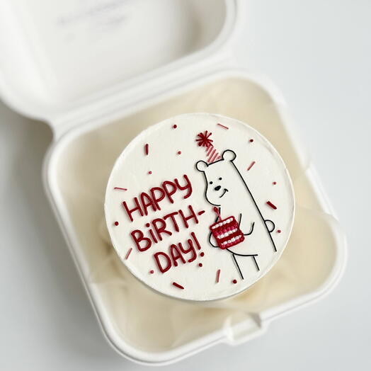 Бенто-торт на день рождения happy birthday дочке сестре подружке любимой девушке жене мужу парню другу папе