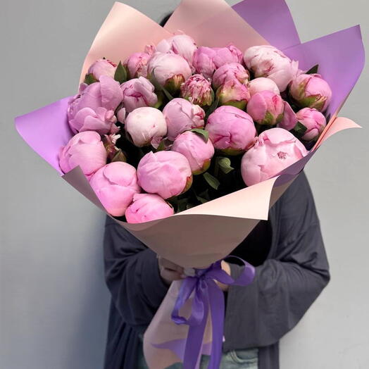 Пионы «Нежный флирт» 💗