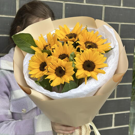 Подсолнушки в оформлении 🌻💛