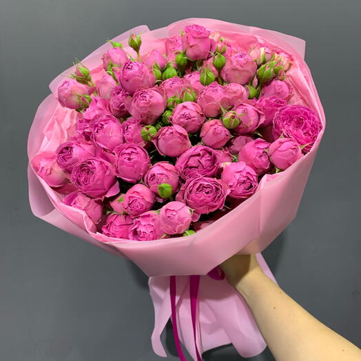 Кустовые Розы 11 штук