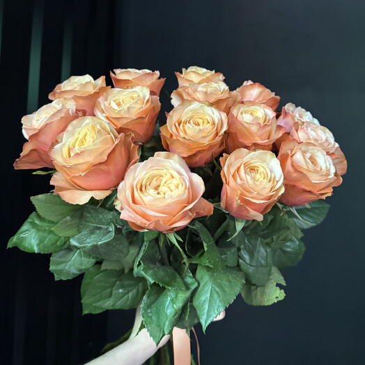 Букет из роз🧡 (15шт)