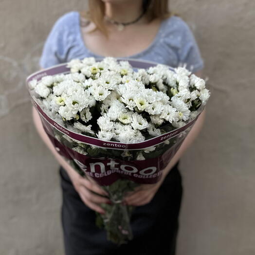 Сантини (хризантема) 25 шт. белые