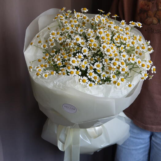 Букет с ромашками 💛