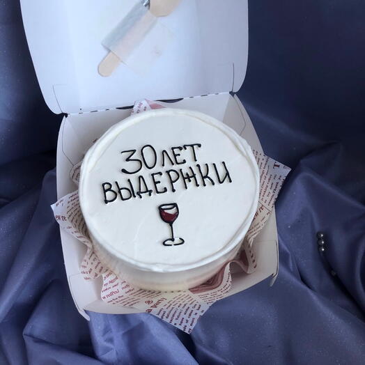 30 лет выдержки бенто торт
