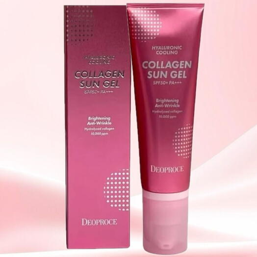Солнцезащитный гель с коллагеном SPF50+ PA+++ 50 ml