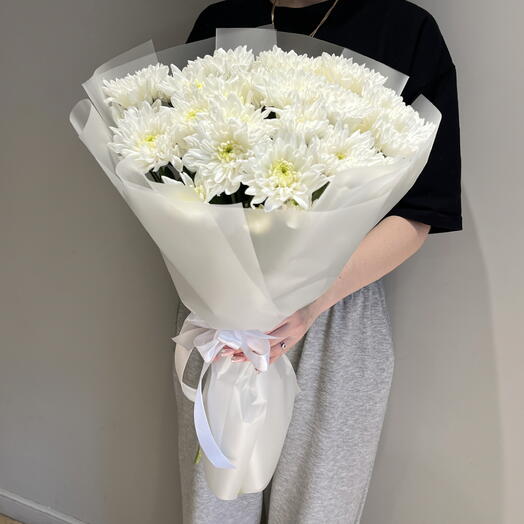 Букет из пышной хризантемы 🥰🌸
