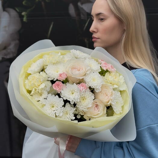 Букет лимонная нежность🌸