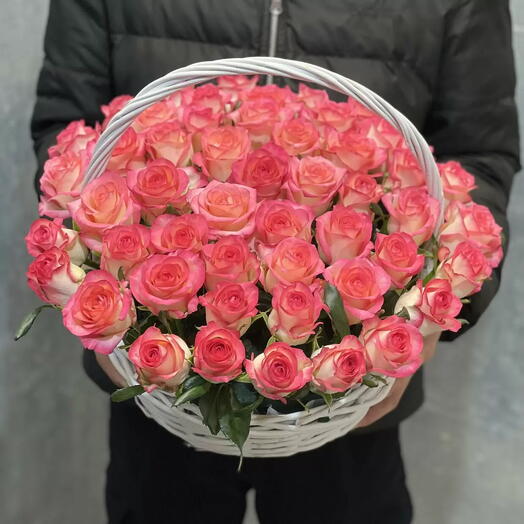 Композиция в корзине 51 рза Джумилия🌼🌼🌼