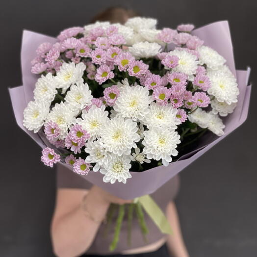 Букет микс хризантем 🌸