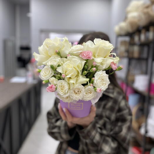 Композиция "Нежный комплимент💜"