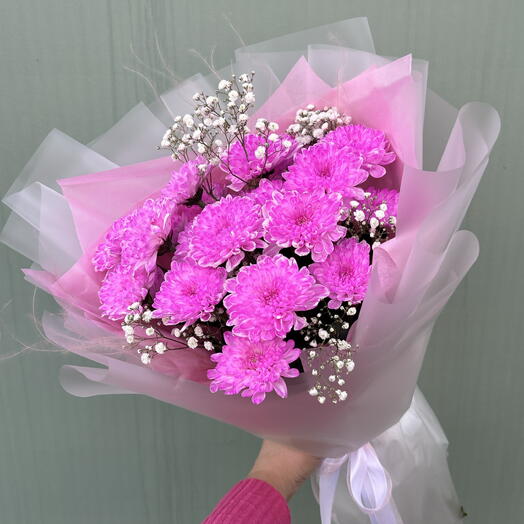 Букет с хризантемой 💐