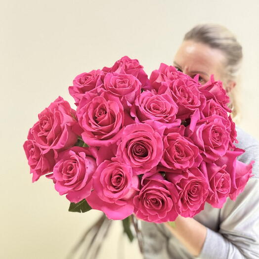 25 розовых роз Пинк флойд