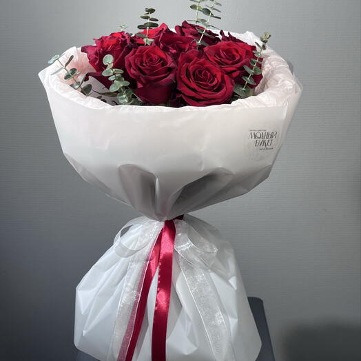 Букет из красных роз ️🌹