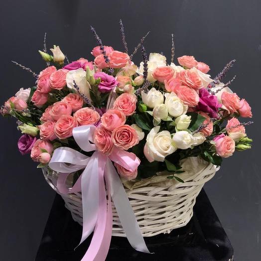 Cesta de flores
