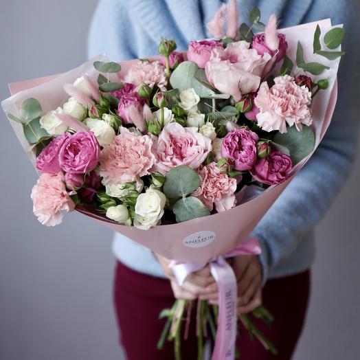 Bouquet " Crimson light "(size L)