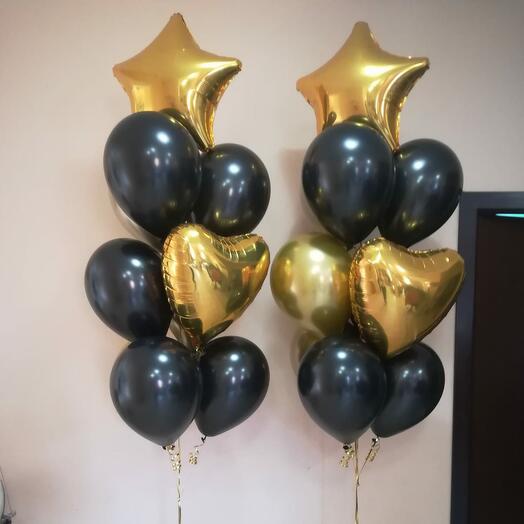 Fountain "Black gold" 2 pcs