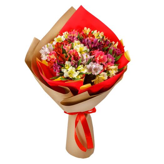 Bouquet of 21 alstroemeria