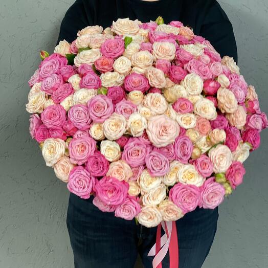 101 Peonía Rosa mezcla bajo la cinta