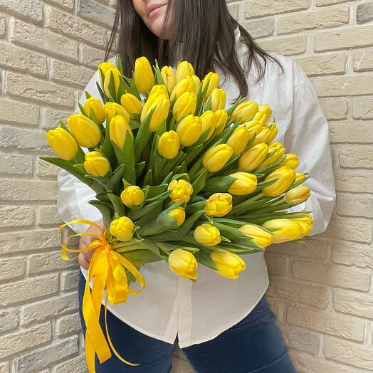 51 💛 жёлтый тюльпан