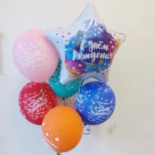 Juego de Feliz Cumpleaños 7 piezas