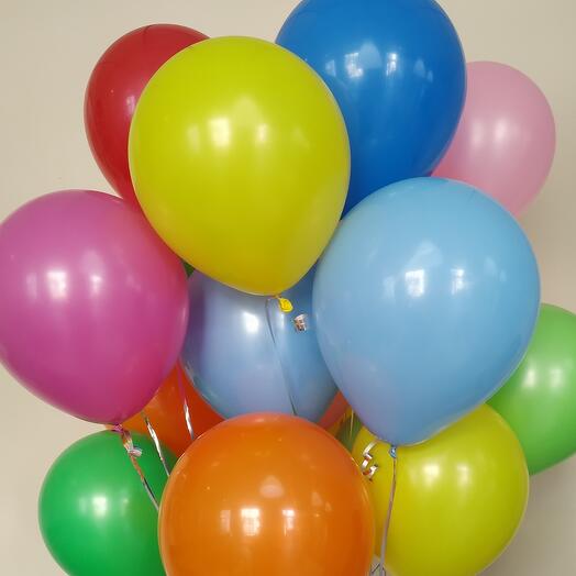 25 globos brillantes