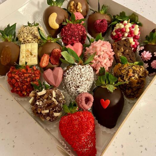 Chocolate-covered strawberries