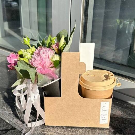 Flores y café