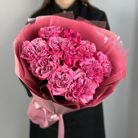 Bouquet of 24 of 11 country blue roses