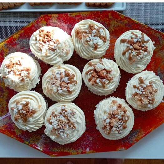 Cupcake coco/dulce de leche