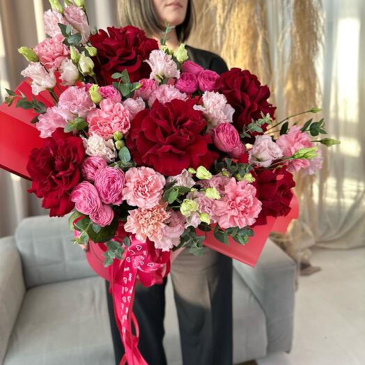 Шикарная композиция цветов 🥰