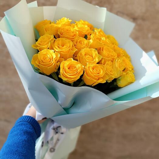 Букет "Винтажная роза" от цветочного магазина Оранж Алматы