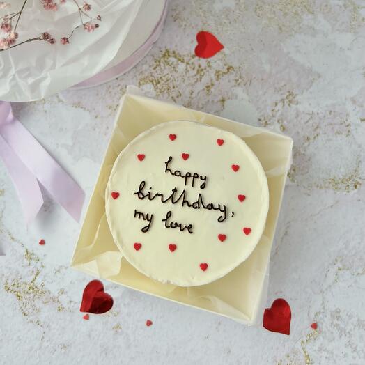 Бенто торт happy birthday, my love