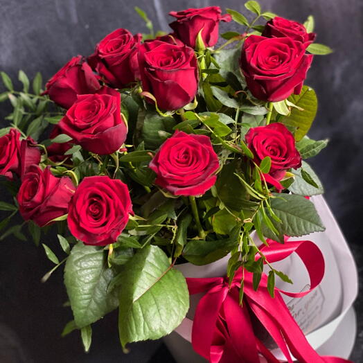 25 rose in scatola