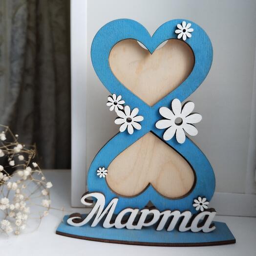 Фоторамка 8 марта