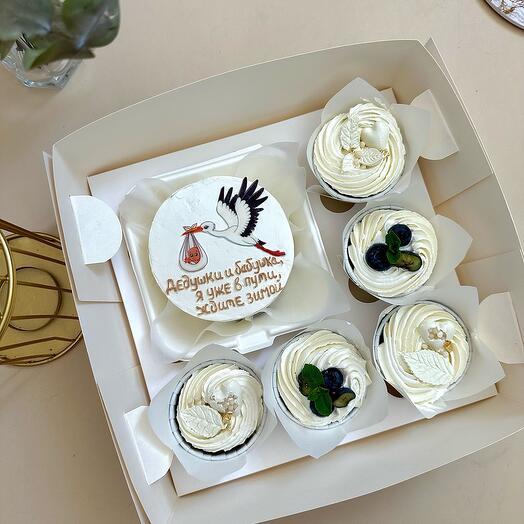 Набор "бенто +капкейки"