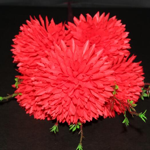 Искусственные цветы Одноголовая хризантема