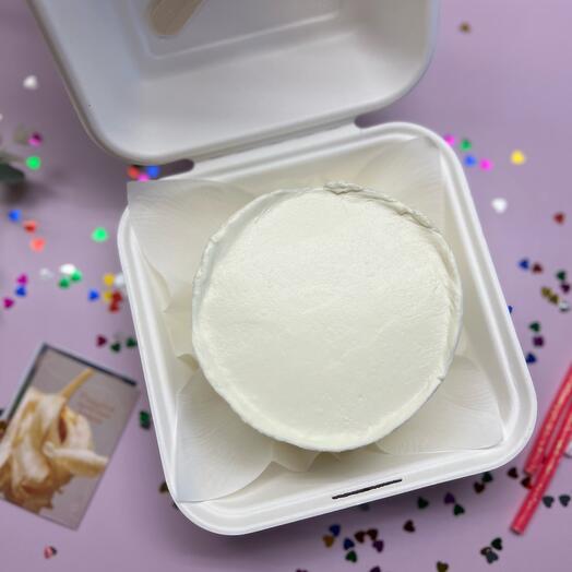 Pastel de Bento con su inscripción