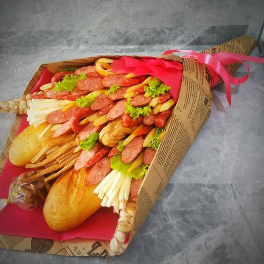 Букет мужской колбасный