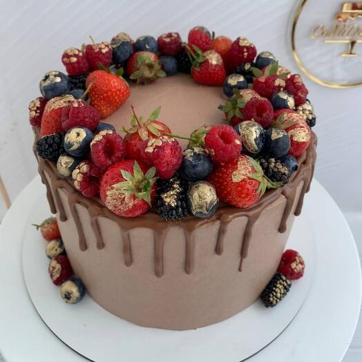 Pastel de bayas