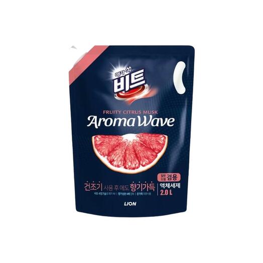 Lion Средство для стирки концентрированное жидкое «Aroma Wave» грейпфрут (сменный блок) - 2 л