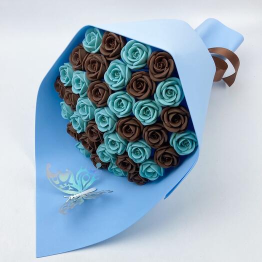 Шоколадные розы