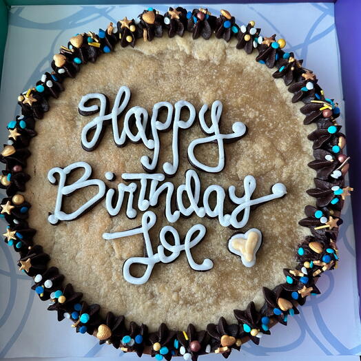 Happy birthday - cookie cake