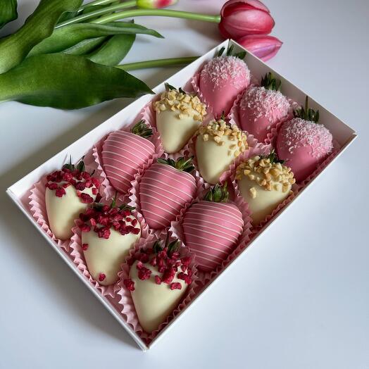 Chocolate-covered strawberries 27