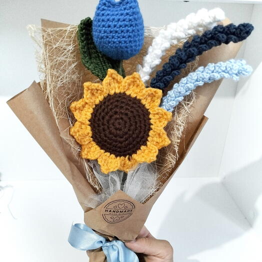 BLUE - SUNFLOWER BOUQUET 2