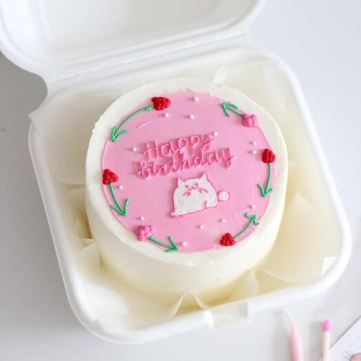 Бенто Happy birthday котик