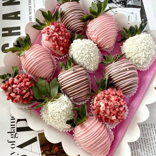 Chocolate-covered strawberries 17