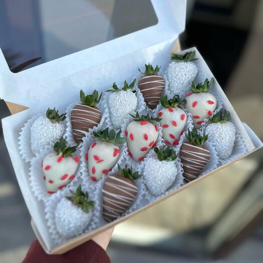 Клубника в шоколаде три желания мини