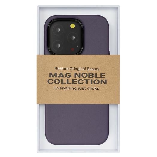 Чехол с MagSafe для iPhone 15 Pro Max MAG NOBLE COLLECTION-Фиолетовый
