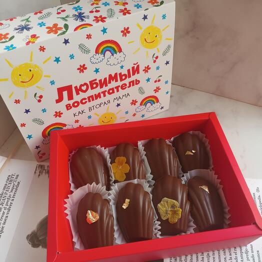 Подарок воспитателю печенье Мадлен