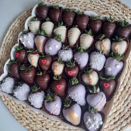 Truskawki w czekoladzie Lux